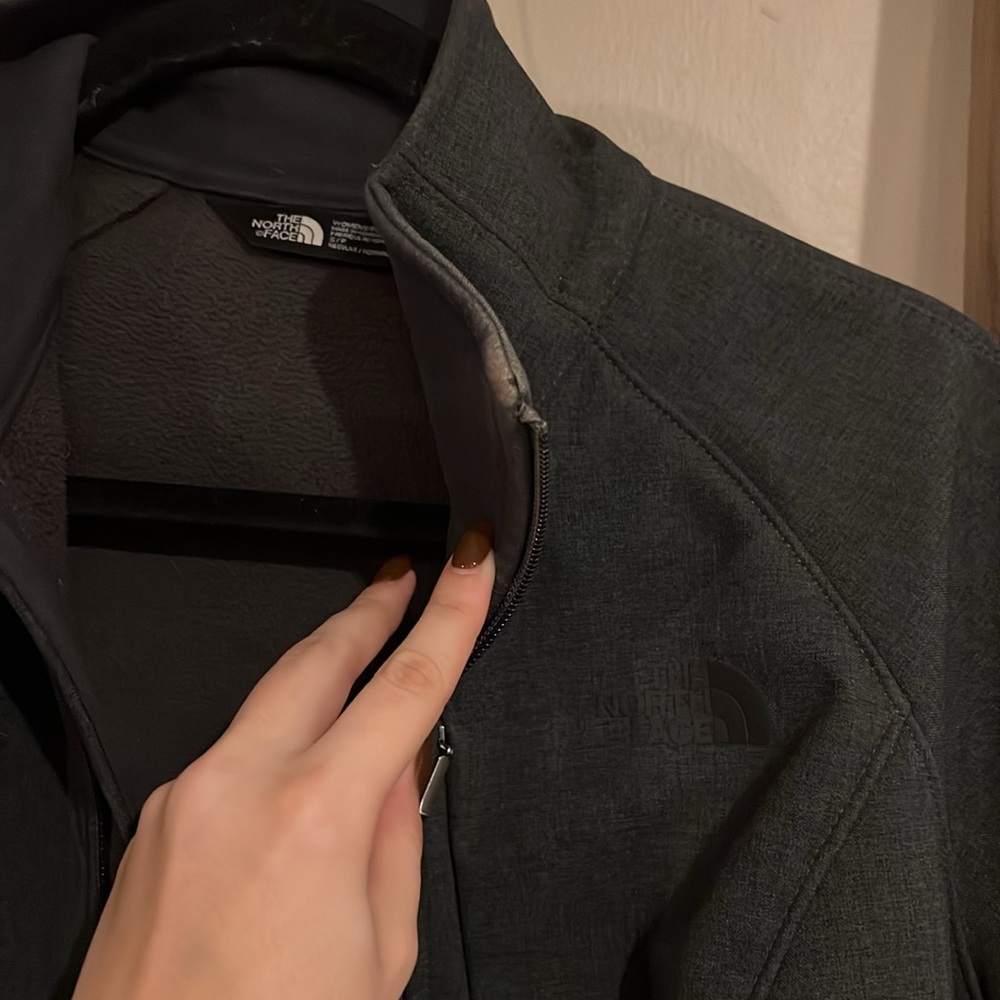 Gray North Face Jacket - image 3